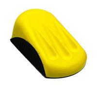 Bloc de ponçage manuel - Patin de ponçage à boucle auto-agrippante | Support de disque de meulage, outil de polissage à poignée de paume, accessoire de finition manuelle