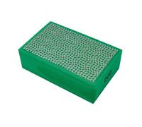 Bloc de ponçage portable avec éponge émeri abrasive puissante et 4 options de grain pour meuler et polir le carrelage, le marbre, le bois, le métal, le verre (grain 200)