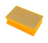 Bloc de ponçage portable avec éponge émeri abrasive puissante et 4 options de grain pour meuler et polir le carrelage, le marbre, le bois, le métal, le verre (grain 100)