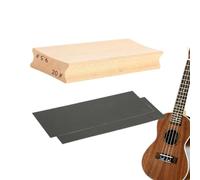 Bloc de ponçage pour guitare - Bloc de ponçage de haute qualité pour l'artisanat de guitare | pour poncer et repeindre les surfaces de guitares, design ergonomique pour une utilisation