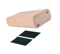 Bloc de ponçage pour guitare, double usage, fil de frette, nivellement de la touche, outil de fabrication de guitare pour frette double usage en bois