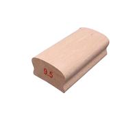 Bloc de ponçage pour radius de guitare - Outil de nivellement de frette - 24,1 - 50,8 cm - Outils de luthier (24,1 cm)