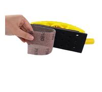 Bloc de ponçage pour voiture | Cale à poncer réglable avec poignée ergonomique pour meubles, carreaux, couleur métal humide, sec, voiture, béton