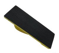 Bloc de ponçage rectangulaire à la main 198 x 70 mm avec crochet et boucle pour le travail du bois, le polissage, l'épilation à la cire, l'élimination de la rouille, le décapage des surfaces plates et