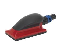 Sealey Bloc de ponçage RE4011 sans poussière Rouge 70 x 120 mm