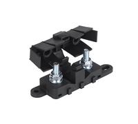 Bloc de Porte-Fusible Automobile pour Bateau 40A-500A 70V Max Couverture pour Fusible MEGA ANL à Visser de Type Plat