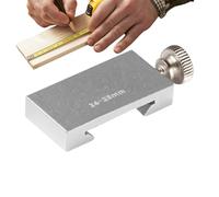 Bloc de positionnement de règle - Butée en d'aluminium de haute précision, outil de guidage de localisation, pince de mesure précise pour règle en acier, menuiserie, travail du bois