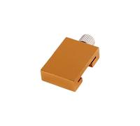 Bloc de positionnement de règle en acier, guide d'outils de mesure en alliage d'aluminium avec résistance pour le travail du bois, bloc de règle en acier doré pour ingénieurs