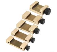 Bloc de positionnement pour règle en acier avec bouchon à vis de verrouillage pour sécuriser la règle et maintenir des mesures précises (36 mm)