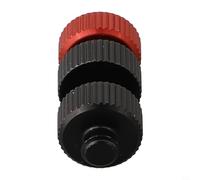 Bloc de positionnement triangulaire en aluminium pour le travail du bois et réglage de l'angle avec base filetée pour un montage sûr