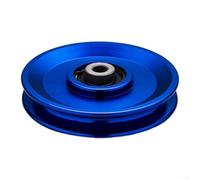 Bloc de poulie pour les amateurs de gym conçu pour une haute performance et une longévité (105 mm bleu uni)