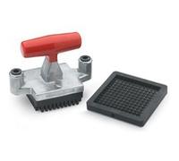 Bloc de Poussée et Lame Coupe Légumes Cubes et Bâtonnets 6,4 à 12,7 mm - Pujadas - 9,5 mm