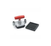 Accessoire robot Pujadas Bloc de Poussée et Lame Coupe Légumes Cubes et Bâtonnets 6,4 x 12,7 mm -