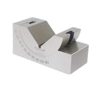 Bloc de précision, Bloc de jauge sinus manuelle de précision, bloc d'angle en degrés(25)