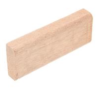 Bloc de Queue de Guitare Beige en Bois Massif Acoustique | Pièce de Lutherie pour Caisse, Atelier de Fabrication, Usage sur Guitare Folk, Finition Bois
