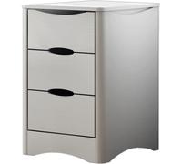 Bloc de rangement 3 tiroirs Fusion blanc