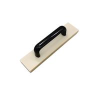 Bloc de râpage anti-inclinaison pour sols stratifiés - Grande poignée antidérapante intégrée - Protection contre les vis pour plateformes en bois stratifié - Bloc de râpage en polyamide avec poignée