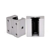 Bloc de roulement à billes linéaire professionnel for routeur CNC, guide 3D 1/2/4 pièces SBR10UU SBR12UU SBR13UU SBR16UU SBR20UU SBR25UU SBR30UU(4pcs,SBR20UU)