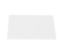 Bloc de sculpture en caoutchouc doux de grande taille Bloc de gravure en caoutchouc thermoplastique pour les cartes de bibliothèques d'estampage à imprimé 20x15x0,5 cm (Blanc)
