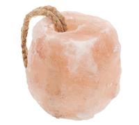 Bloc de Sel pour Moutons, Brique à Lécher 1-2kg en Sel Rose | Installation Suspendue Corde, Usage Ferme et Stabulation, pour Chèvres et Cerfs, Accessoire Inclus Couleur Aléatoire