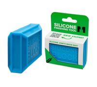 Bloc de silicone - Outil 5-en-1 avec prise facile pour le formage et le lissage de joint d’étanchéité - crée une largeur de joint uniforme. Arêtes intérieures nettes avec joint de 6 mm ou 8 mm