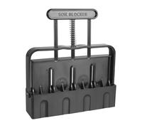 Bloc de Sol Manuel avec Poignée Antidérapante, Blocage de Sol à 4 Cellules 21×5cm, Bloc de Terre pour Semis, Boutures et Culture en Serre