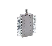 Bloc De Soupape De Distribution De Graisse Hydraulique | Système de lubrification à la graisse hydraulique M10 0,17-0,51 ml par cycle : pompes, compresseurs, cylindres