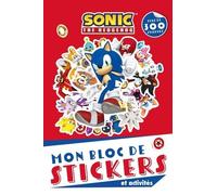 Bloc De Stickers Et Activités Sonic The Hedgehog - Avec Plus De 300 Stickers
