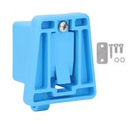 Bloc de support avant de vélo renforcé PA66 en fibre de verre, support de sac adaptateur pour vélo pliant, pièce de cyclisme (Bleue)