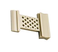 Bloc de taraudage à manuel, guide de frappe en nylon à 4 fentes avec centre de treillis ouvert pour les tâches de garniture et de configuration des panneaux
