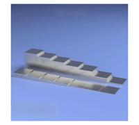 Bloc de Test d'étalonnage cale d'étape en 7 étapes, bloc d'épaisseur 1-10/3-48mm, for jauge ultrasonique(7A Carbon steel)