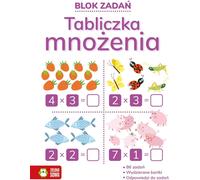 Bloc de travail des tables de multiplication Iza Go³uchowska (Buch auf Polnisch)