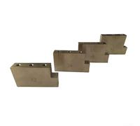 Bloc de trémolo en laiton massif compatible avec différentes largeurs de cordes de guitare électrique (42 mm)