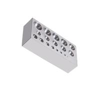 Bloc de trempage en acier - Outil d'estampage de bijoux - Idéal pour les bijoutiers et les artisans