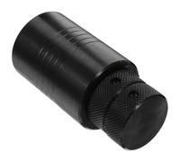 Bloc de Vérin à Vis Réglable, Tête Plate, Acier Noir pour Stabilisation