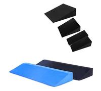 Bloc de yoga en forme de coin Planche inclinée de squat bloc cale yoga légère(S 2PCS)