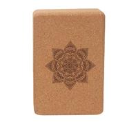 Bloc de yoga en liège - Brique d'exercice haute densité, accessoire d'étirement | Briques de yoga en liège naturel, équipement d'entraînement professionnel pour pilates, fitness général, flexibilité