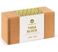 Bloc De Yoga En Liège Supra Grip, Brique À L'unité Ou Lot De 2, Fabriqué Écologiquement Au Portugal, Pour Le Et Le Pilates, Yoga Block Pur Débutants Et Avancés
