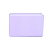 Bloc de yoga EVA - Brique de support d'étirement antidérapante, aide à l'exercice en mousse légère | Accessoire d'équilibre Pilates violet Durable 23x15x8cm, équipement d'entraînement à poignée biseau