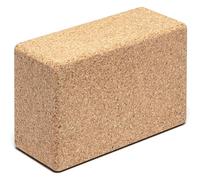 Bloc de yoga Go4Cork en liège - Standard | 23 x 15 x 10 cm | Non toxique, alternative aux blocs de yoga en mousse | Inodore, doux, antidérapant | Parfait pour offrir aux yogis | Pour hommes et femmes