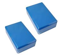 Bloc de Yoga Lot de 2, Bloc de Mousse EVA Haute Densité, Brique Yoga Antidérapant Brique de Sport pour Entraînement de l'équilibre, Étirements, Méditation, Pilates, Gymnastique