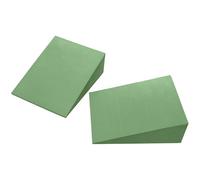 Bloc de yoga - Support incliné en mousse pour mollet et exercices d'équilibre, aide à l'entraînement flexible | Bloc de cale à squat avec design en mousse Durablle pour accessoire de force du bas des