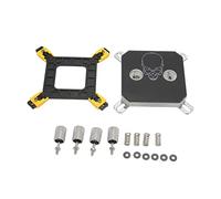 Bloc d'eau CPU, Feuille Acrylique de Refroidissement par Eau, Fil Acrylique pour Décoration de Refroidissement Liquide CPU, Systèmes de Refroidissement par Eau en Acrylique