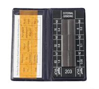 Bloc d'échantillon standard Ra0 05 12 5 mm avec 6 niveaux de rugosité pour l'évaluation des pièces usinées (meulage externe)