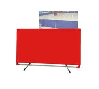 Bloc Déflecteur De Compétition 55,1 X 29,5 Pouces, Terrain Pickleball for Stades Et Écoles, Ramassage Plus Rapide Facile(Red,140x75cm/10pieces)