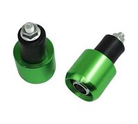 Bloc d'équilibre anti-vibrations pour guidon de moto de 22 mm pour aider à protéger le guidon et réduire (vert)