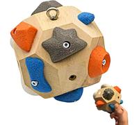 Bloc d'escalade Boulder Fait Main - Développez Force et Précision, Ballons d'Entraînement Escalade pour S'entraîner Partout, Ballon d'escalade Boulder 3D, Ballon d'Entraînement de Force des Doigts -A