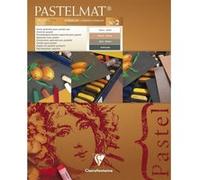 Clairefontaine Bloc Pastelmat n°2 360 g 24x30 cm 12 feuilles 4 coloris assortis