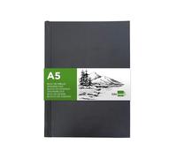 Bloc dessin Liderpapel Esquisse encadré DIN A5 210 x 148 mm 100 feuilles 100 g/m² Noir