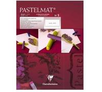 Bloc dessin pastelmat 12 feuilles 18x24cm blanc N°3 - Clairefontaine G